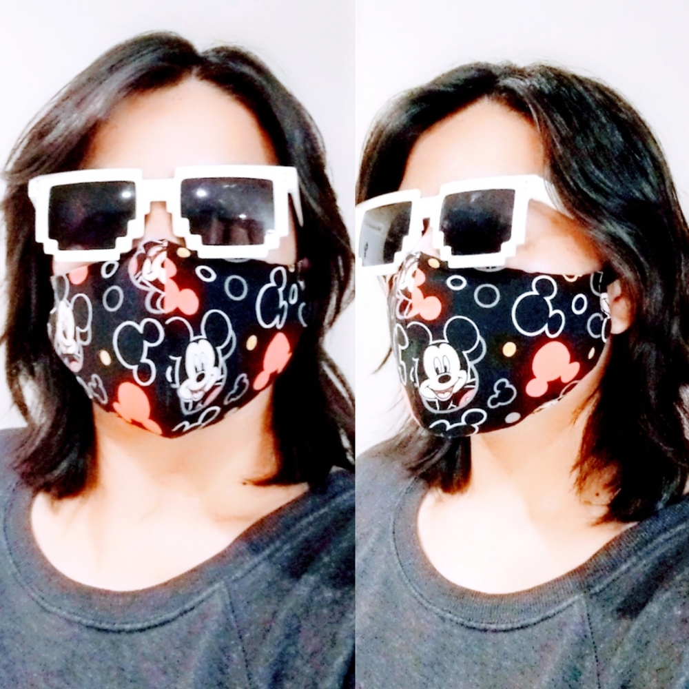 Mickey mouse face mask Washable